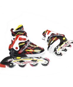 Αυξομειούμενα Πατίνια Roller NA 1160A INLINE SKATES NILS EXTREME ΜΑΥΡΟ/ΚΟΚΚΙΝΟ-SMALL (31-34)