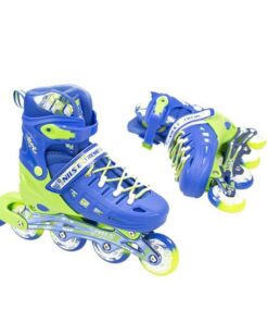 Αυξομειούμενα Πατίνια Roller NA 1005A INLINE SKATES NILS EXTREME ΜΠΛΕ-LARGE (39-42)