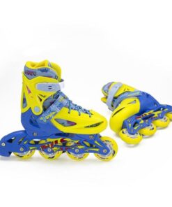 Αυξομειούμενα Πατίνια Roller NJ1905A INLINE NILS EXTREME Κίτρινο - XS (27-30)