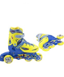 Αυξομειούμενα Πατίνια Roller NJ1905A INLINE NILS EXTREME Κίτρινο - Small (31-34)