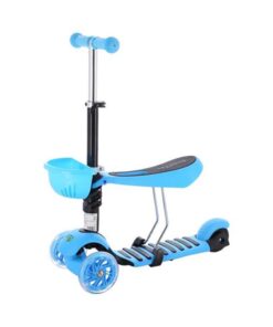 Σκούτερ Παιδικό HLB08 3 σε 1 Μπλε ME LED ΦΩΤΑΚΙΑ NILS EXTREME