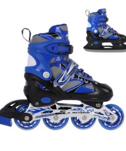 Αυξομειούμενα Roller NH18366 2 ΣΕ 1 Μπλε Large(39-42) IN-LINE SKATES/HOCKEY ICE SKATES