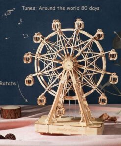 ROBOTIME Ferris Wheel TGN01 Huge Wooden Music Box