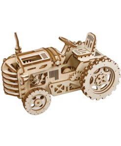 ROBOTIME Τρακτερ LK401 Ξύλινο Μηχανικό Puzzle