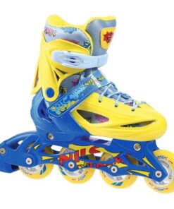 Αυξ. Πατίνια Roller NH 1105 ΣΕΤ 3 ΣΕ 1 INLINE SKATES NILS EXTREME ΚΙΤΡΙΝΟ/ΜΠΛΕ MEDIUM(35-38)