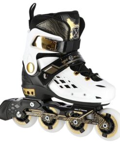 Αυξομειούμενα Πατίνια Roller NA 20004 Άσπρο IN-LINE SKATES NILS EXTREME Medium(34-37)