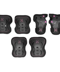 Προστατευτικά SET NILS EXTREME H320 SIZE L Μαύρο/Ροζ