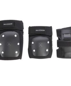 Προστατευτικά SET NILS EXREME H709 SIZE Small Μαύρο/Ασημί