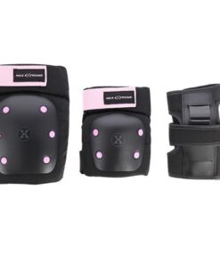 Προστατευτικά SET NILS EXREME H709 SIZE Medium Μαύρο/Μωβ