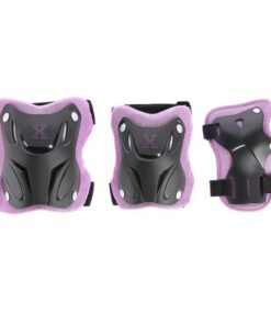 Προστατευτικά SET NILS EXREME H719 SIZE Medium Μαύρο/Μωβ