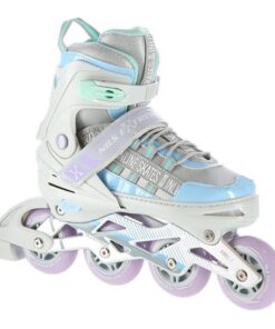 Αυξομειούμενα Πατίνια Roller NA 1186 Γαλάζιο IN-LINE SKATES NILS EXTREME Medium(35-38)