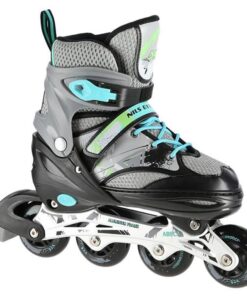 Αυξομειούμενα Πατίνια Roller NA 10602A INLINE SKATES NILS EXTREME ΜΑΥΡΟ-MEDIUM(35-38)