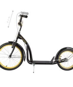 Scooter WH200 Μαύρο/Χρυσό 20/16'' με Φουσκωτούς Τροχούς NILS EXTREME