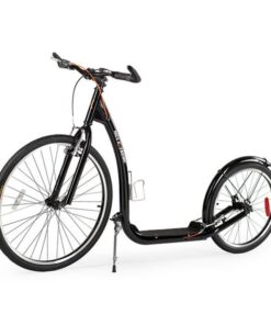 Scooter WHS260 ΜΑΥΡΟ 20/16" με Φουσκωτούς Τροχούς NILS EXTREME