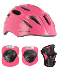 Σετ Κράνος (48-52) Προστατευτικά Άκρων MTW01H210 Ροζ Extra Small