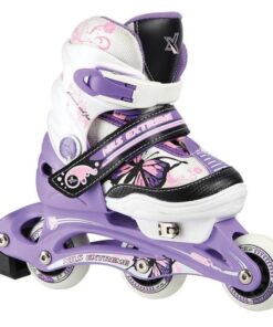 Αυξομειούμενα Roller NJ9128 2 ΣΕ 1 Μωβ Small(30-33) IN-LINE SKATES/HOCKEY ICE SKATES