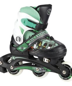 Αυξομειούμενα Roller NJ9128 2 ΣΕ 1 Πράσινο Small(30-33) IN-LINE SKATES/HOCKEY ICE SKATES
