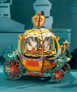 Rolife DIY Music box Pumpkin Carriage AM41