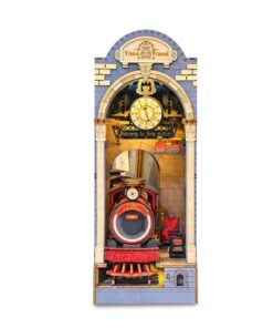 Rolife Time Travel 3D Wooden DIY Miniature House Book Nook TGB04