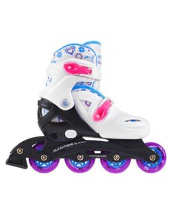 Αυξομειούμενα Πατίνια Roller NJ/NA 0321 Λευκό IN-LINE SKATES NILS EXTREME Large (36-40)