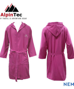 Alternative view of Μπουρνούζι Ενηλίκων Alpin Tec Nemo Microfiber