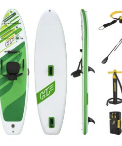 Hydro-Force Freesoul Tech Convertable Set BESTWAY Φουσκωτή Σανίδα SUP, Μήκος: 3.40m, Αντοχή: 160kg, 2 πτερύγια, 65310