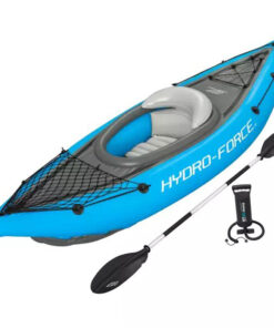 Hydro-Force Cove Champion Set BESTWAY Φουσκωτό Καγιάκ ενός ατόμου, Μήκος: 2.75m, Αντοχή: 100kg, 1 πτερύγιο, 65115