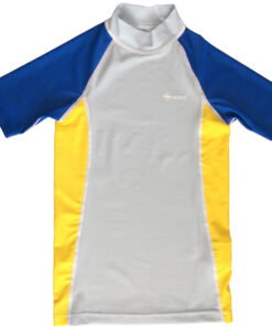 ΜΠΛΟΥΖΑ ΠΑΙΔΙΚΗ WAVE UV NSP7380 KONTOMΑΝΙΚΗ BLUE/YELLOW