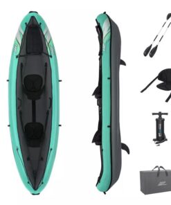 Hydro-Force Ventura Set BESTWAY Φουσκωτό Καγιάκ δύο ατόμων, Μήκος: 3.30m, Αντοχή: 200kg, 2 πτερύγια, 65052