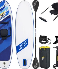 Hydro-Force Oceana Set BESTWAY Φουσκωτή Σανίδα SUP, Μήκος: 3.05m, Αντοχή: 120kg, 1 πτερύγιο, 65350