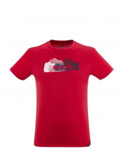 T-Shirt Ανδρικό Millet Trekker TS SS M Red