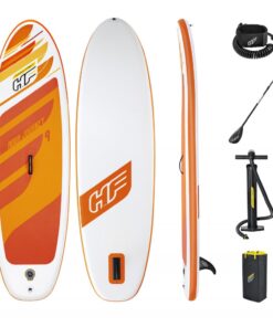 Hydro-Force Aqua Journey Set BESTWAY Φουσκωτή Σανίδα SUP, Μήκος: 2.74m, Αντοχή: 100kg, 1 πτερύγιο, 65349