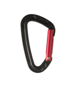 Lightweight aluminium carabiner STUBAI /straight gate