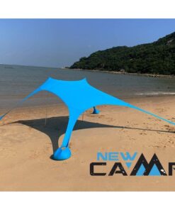 NEW CAMP Lycra Shelter 300x250 cm, Ελαστική Τέντα Παραλίας, NEW-159 /Aegean Blue