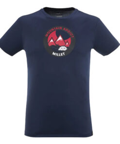 Ανδρικό t-shirt Millet DREAMY PEAKS TS SS M /Saphir