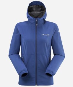 Μπουφάν πεζοπορίας γυναικείο Lafuma ACCESS W, αδιάβροχο /Twilight Blue