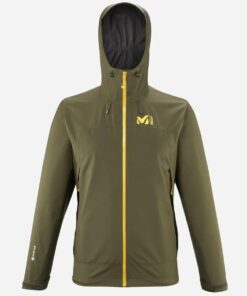 Τζάκετ πεζοπορίας ανδρικό Millet MUNGO II GTX 2.5L /Khaki
