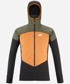 Μπουφάν ski ανδρικό fleece Millet RUTOR ALPHA HOODIE M /Khaki