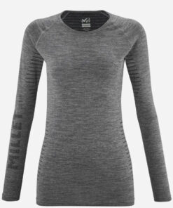 Ισοθερμική γυναικεία μακρυμάνικη μπλούζα Millet DRYNAMIC WARM LS M /Grey