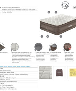 Alternative view of Φουσκωτό Στρώμα Best Way Fortech Tough Guard Duvet Top 51cm