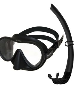 set-maska-anapneystiras-silikonis-xdive-goa-mini