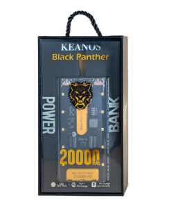 Alternative view of Keanos® Black Panther Power Bank 20.000