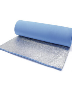 OZTRAIL Earth Mat Deluxe Foam Sleeping Mat Silver 10mm, Υπόστρωμα Camping Ρολό με Αλουμίνιο, 195 x 50 x 1 cm, EMF-EM10-B