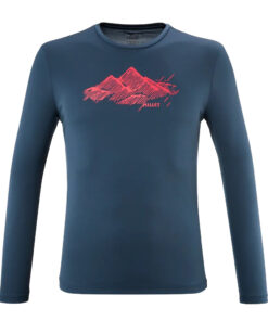 Μπλούζα ανδρική Millet SUNNY FIELDS TS LS M /Navy blue