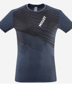 Ανδρικό t-shirt trail running Millet INTENSE PRINT TS SS M /Μπλε