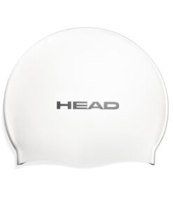Σκουφί Κολύμβησης Ενηλίκων Head Silicone Flat Λευκό