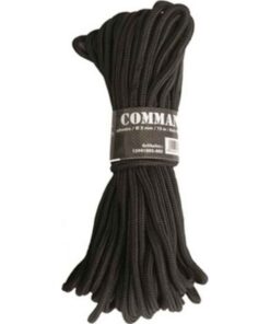 Σχοινί αρτάνι MIL-TEC COMMANDO ROPE 5mm 15m μαύρο